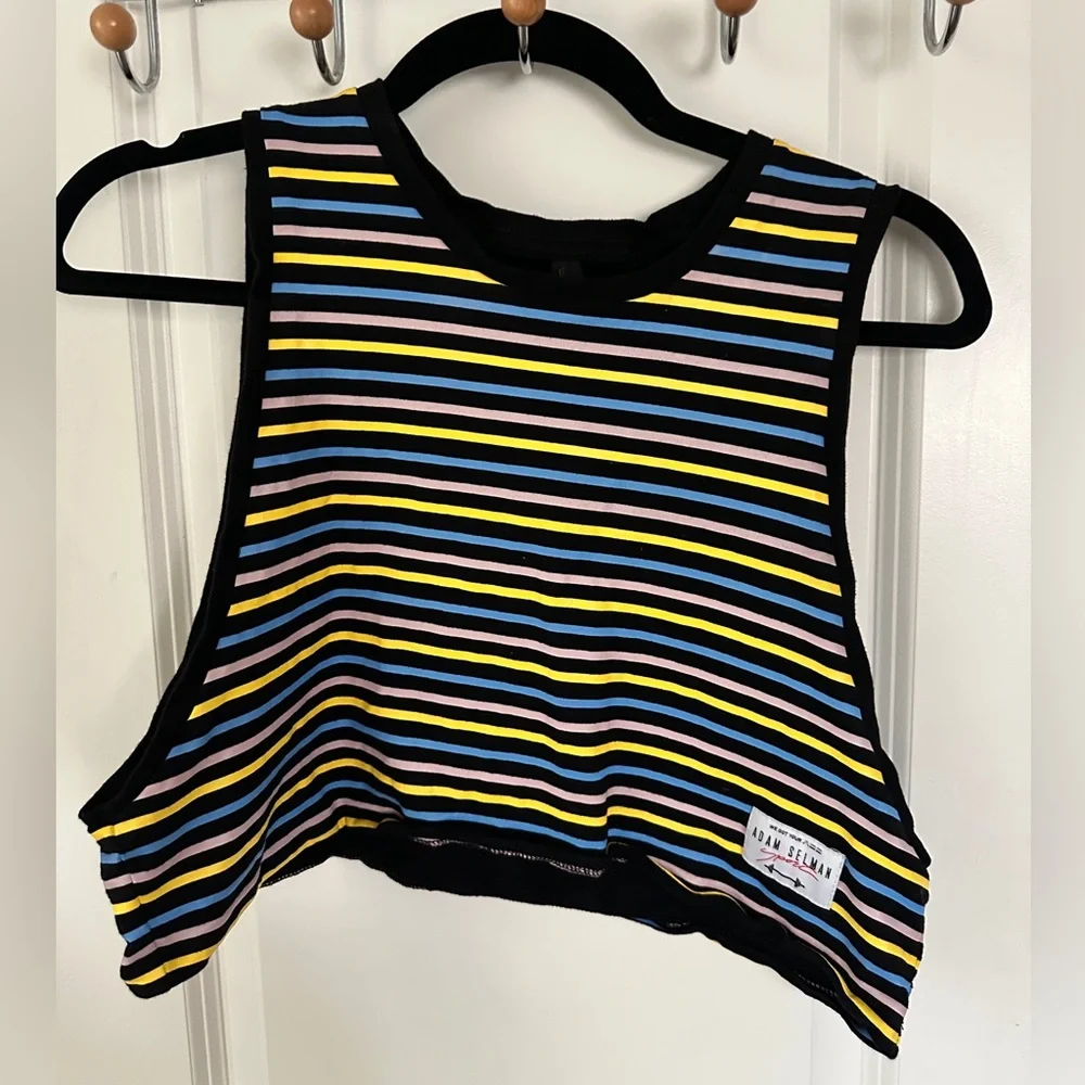 Adam Selman Sport Muscle Crop Top - Picture 6 of 10